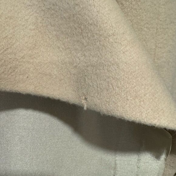 Forecaster of Boston Vintage Wool Angora Double Breasted Long Longline Coat - Picture 13 of 15